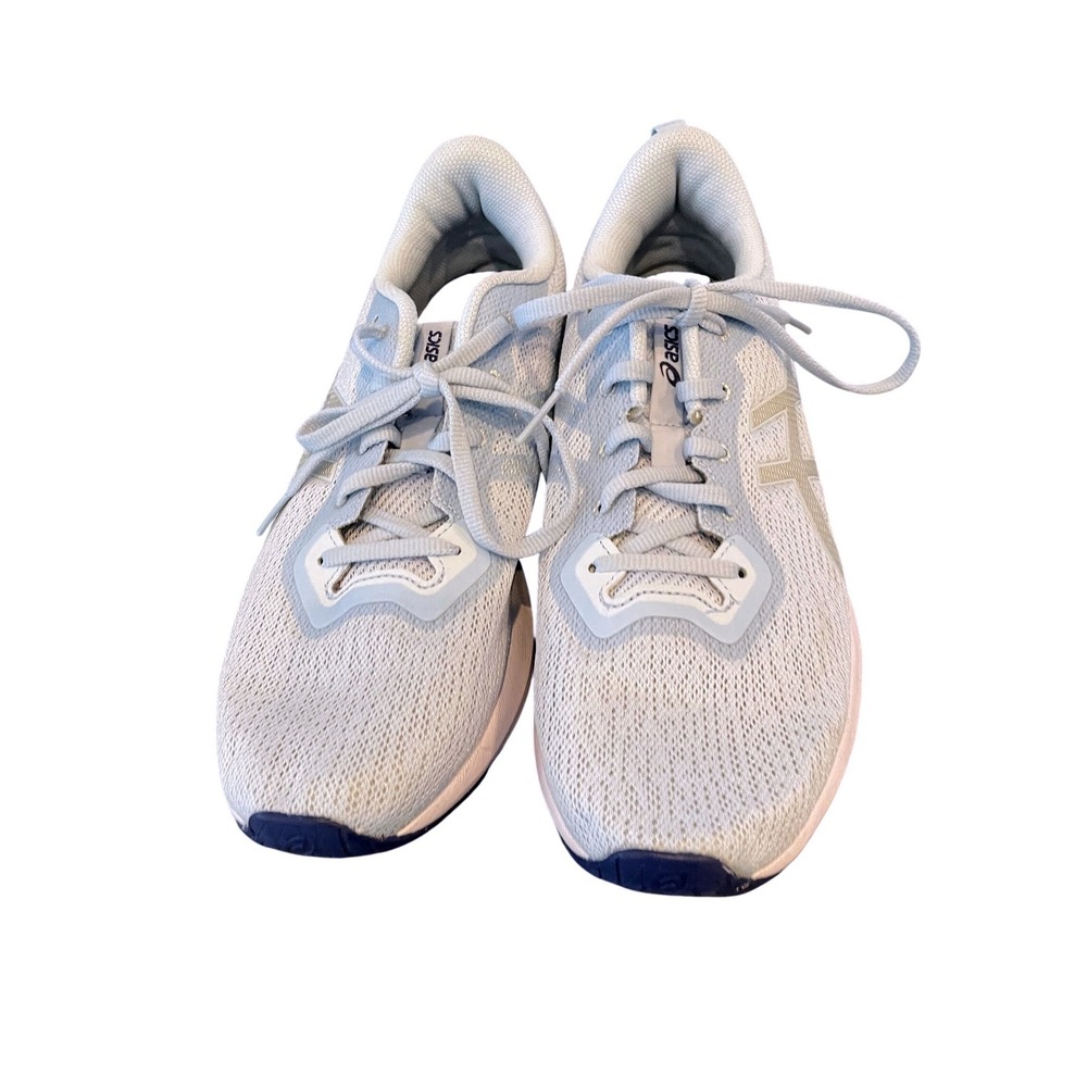ASICS Womens Size 10 Versablast 2 Soft Sky Blue Silver - Picture 4 of 8